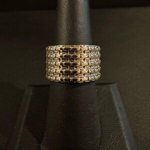 JAI Box Chain Design Band Ring